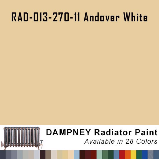 High Temperature Radiator Paint Colors  - Thurmalox® 200 Series Andover White Radiator Paint - 12 Oz Aerosol Can