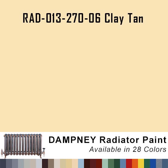 High Temperature Radiator Paint Colors  - Thurmalox® 200 Series Clay Tan Radiator Paint - 12 Oz Aerosol Can