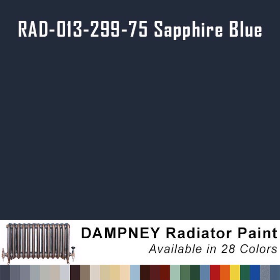 High Temperature Radiator Paint Colors  - Thurmalox® 200 Series Sapphire Blue Radiator Paint - 12 Oz Aerosol Can