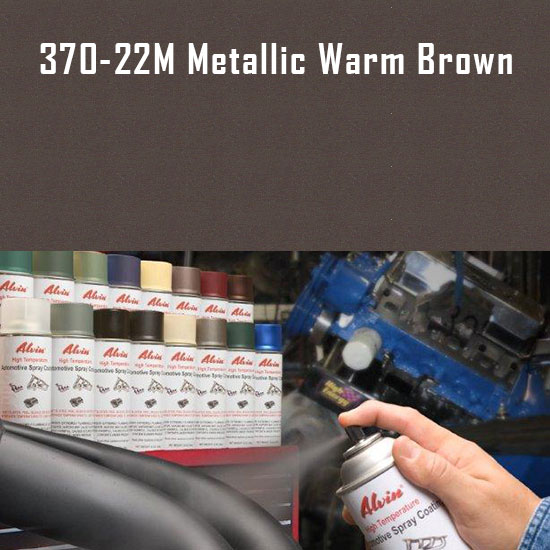 Metallic Warm Brown High Temperature Paint
