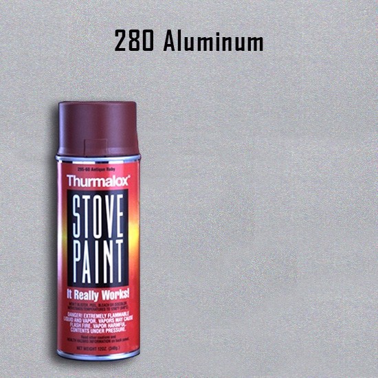 Thurmalox Aluminum Stove Paint - 12 oz. Aerosol Spray Can