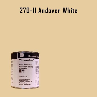 Thurmalox Andover White High Temperature Stove Paint - 1 Quart Can