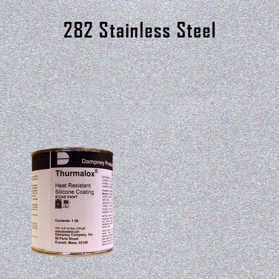 Thurmalox Stainless Steel High Temperature Stove Paint - 1 Quart Can