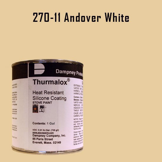 Thurmalox Andover White High Temperature Stove Paint - 1 Gallon Can