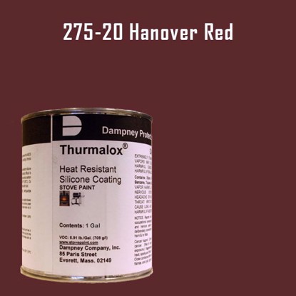 Thurmalox Hanover Red High Temperature Stove Paint - 1 Gallon Can
