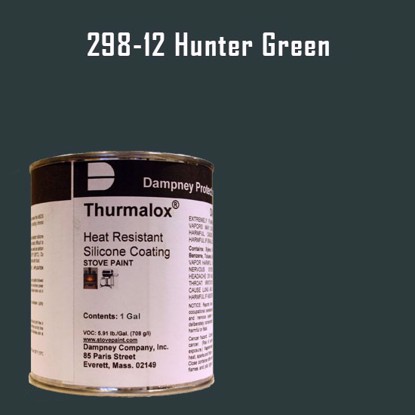 Thurmalox Hunter Green High Temperature Stove Paint - 1 Gallon Can