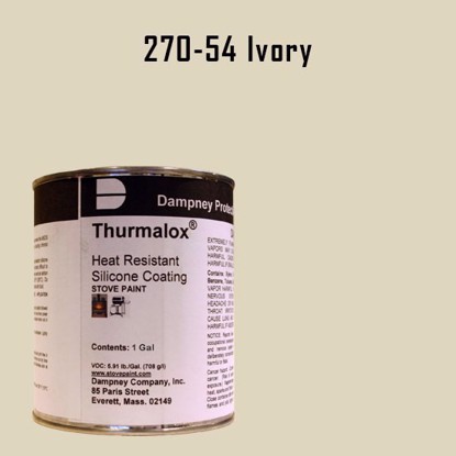 Thurmalox Ivory High Temperature Stove Paint - 1 Gallon Can 