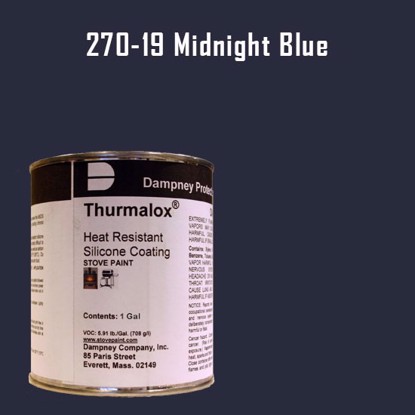 Thurmalox Midnight Blue High Temperature Stove Paint - 1 Gallon Can