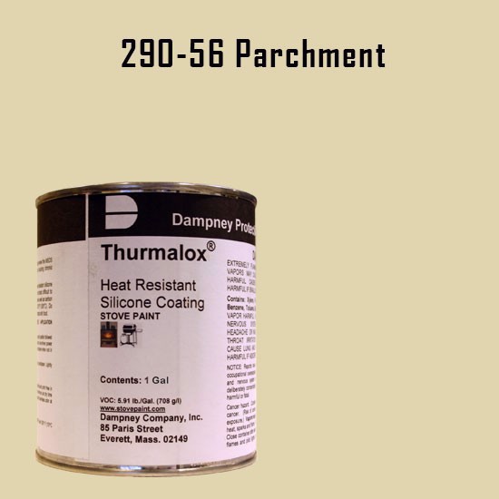 Thurmalox Parchment High Temperature Stove Paint - 1 Gallon Can