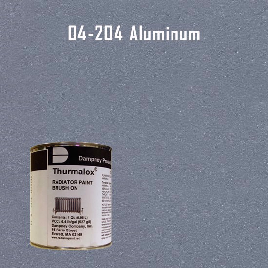 Thurmalox 200 Series  Aluminum Radiator Paint - Quart Can