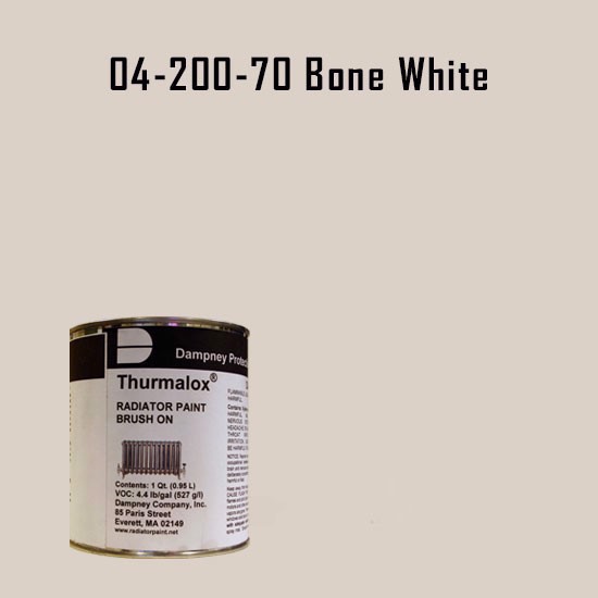 Thurmalox® 200 Series  Bone White Radiator Paint - 1 Quart Can