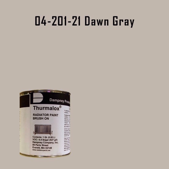 Thurmalox® 200 Series Dawn Gray Radiator Paint - 1 Quart Can