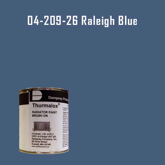 Thurmalox® 200 Series Raleigh Blue Radiator Paint - 1 Quart Can