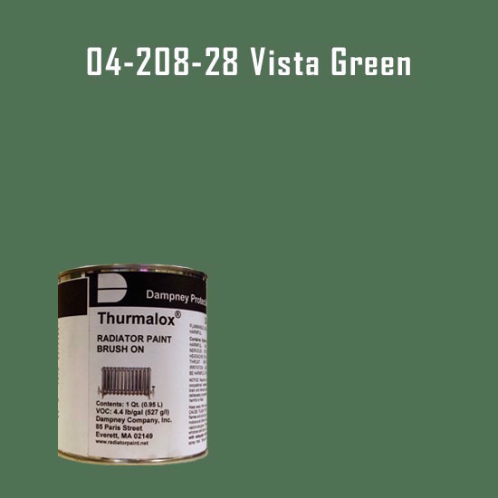 Thurmalox® 200 Series Vista Green Radiator Paint - 1 Quart Can