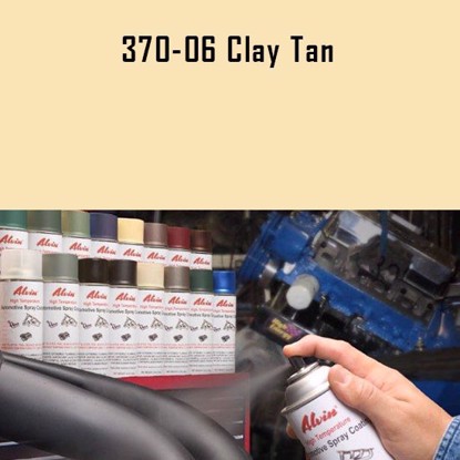 Alvin Products Clay Tan High Heat Automotive Engine Spray Paint - 12 oz. Aerosol Spray Can