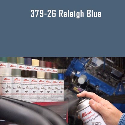 Alvin Products Raleigh Blue High Heat Automotive Engine Spray Paint - 12 oz. Aerosol Spray Can