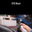 Alvin Products Black High Heat Automotive Engine Brush or Spray Paint - 1 Quart Can