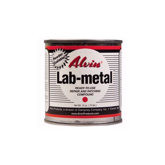 Ready-to-use metal repair putty, dent filler and patching compound