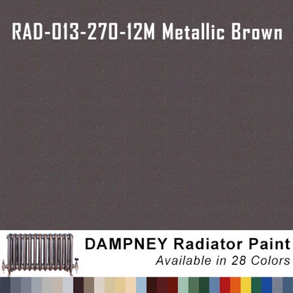 Thurmalox® 200 Series Metallic Brown Radiator Paint - 12 Oz Aerosol Can