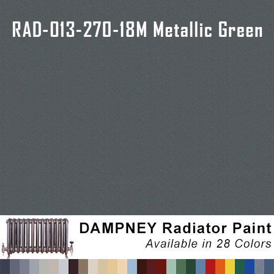 Thurmalox® 200 Series Metallic Green Radiator Paint - 12 Oz Aerosol Can